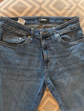 Mavi Men's Medium Blue Straight Leg Jeans